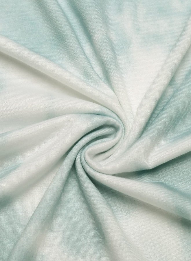 Ekouaer Tie Dye Pajamas Set Womens Loungewear Sleepwear 2 Piece PJ Sets - Image 3